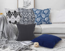 Cotton Damask Theme Designer Printed Cushion Covers Pack of 5 freeshipping - Airwill