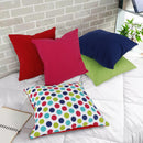 Cotton Singer Dot Theme Designer Cushion Covers Pack of 5 freeshipping - Airwill