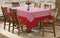 Cotton Gingham Check Red with Border 6 Seater Table Cloths Pack of 1 freeshipping - Airwill