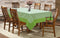 Cotton Gingham Check Green with Border 6 Seater Table Cloths Pack of 1 freeshipping - Airwill