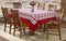 Cotton Lanfranki Red with Border 6 Seater Table Cloths Pack of 1 freeshipping - Airwill