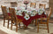 Cotton Maroon Floral with Border 6 Seater Table Cloths Pack of 1 freeshipping - Airwill