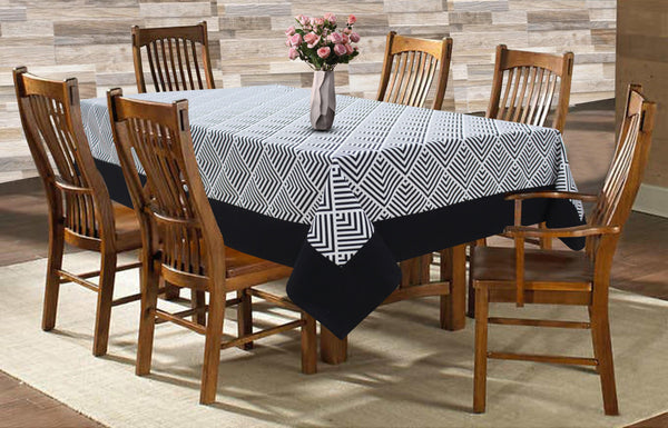 Cotton Diamond Check with Border 6 Seater Table Cloths Pack of 1 freeshipping - Airwill