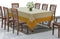 Cotton Gingham Check Yellow with Border 8 Seater Table Cloths Pack of 1 freeshipping - Airwill
