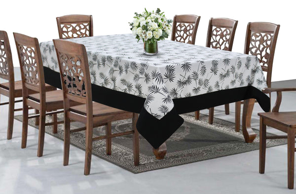 Cotton Neem Leaf with Border 8 Seater Table Cloths Pack of 1 freeshipping - Airwill